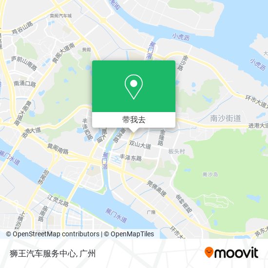 狮王汽车服务中心地图