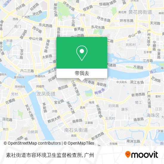 素社街道市容环境卫生监督检查所地图