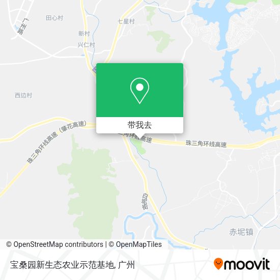 宝桑园新生态农业示范基地地图