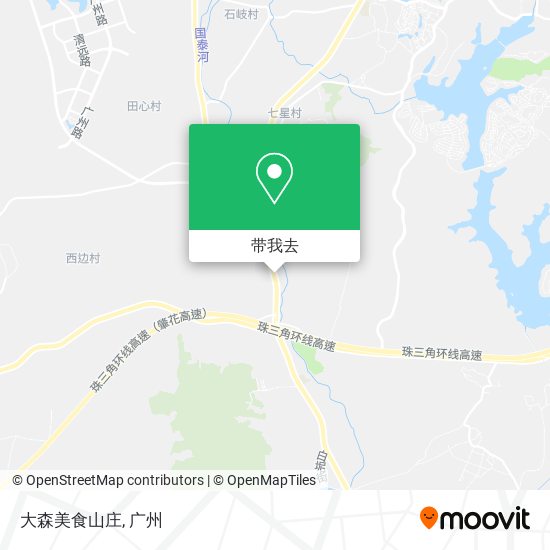 大森美食山庄地图