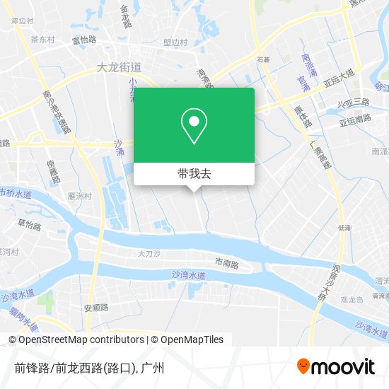前锋路/前龙西路(路口)地图