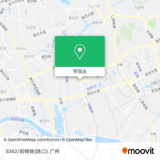S362/前锋路(路口)地图