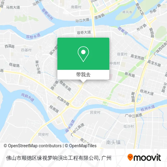 佛山市顺德区缘视梦响演出工程有限公司地图