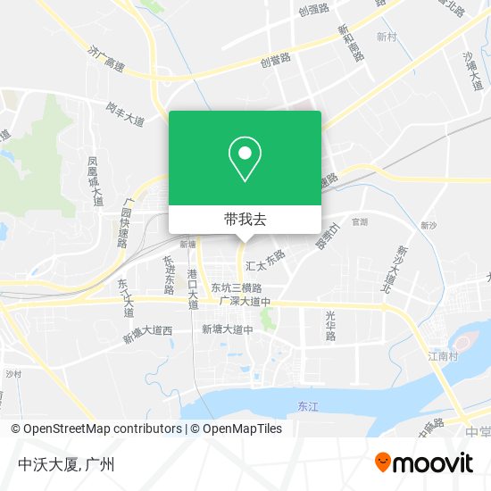 中沃大厦地图