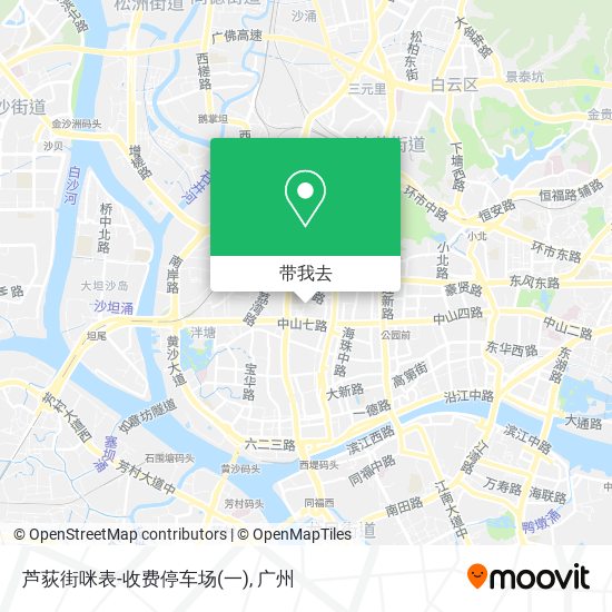 芦荻街咪表-收费停车场(一)地图