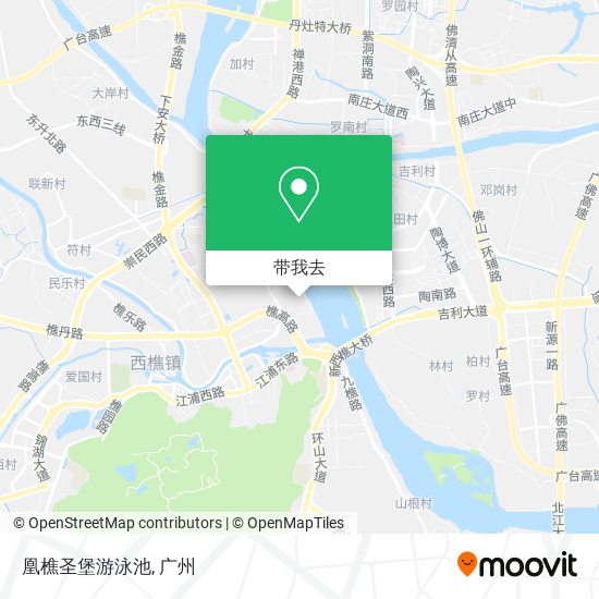 凰樵圣堡游泳池地图