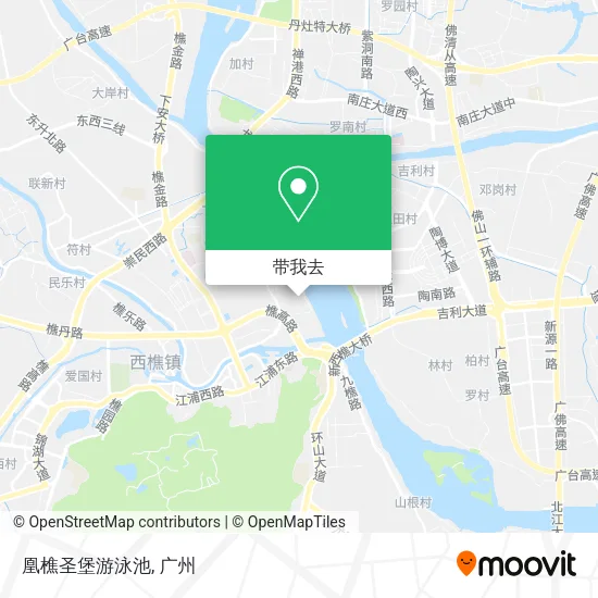 凰樵圣堡游泳池地图