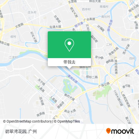 碧翠湾花园地图
