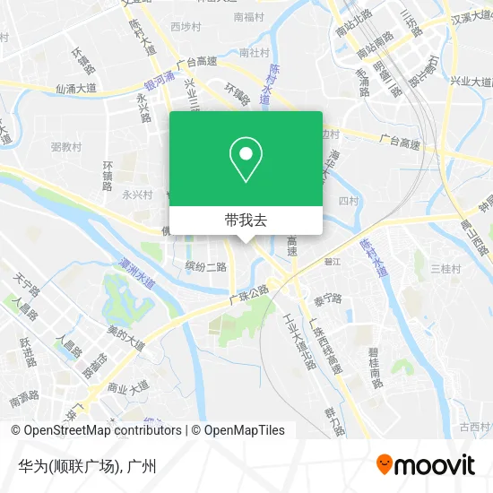 华为(顺联广场)地图
