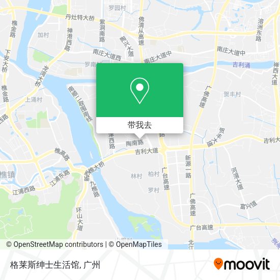 格莱斯绅士生活馆地图