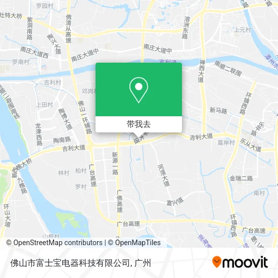 佛山市富士宝电器科技有限公司地图