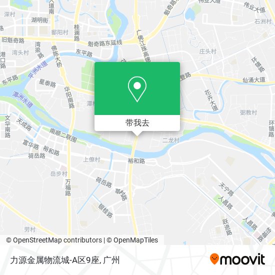 力源金属物流城-A区9座地图