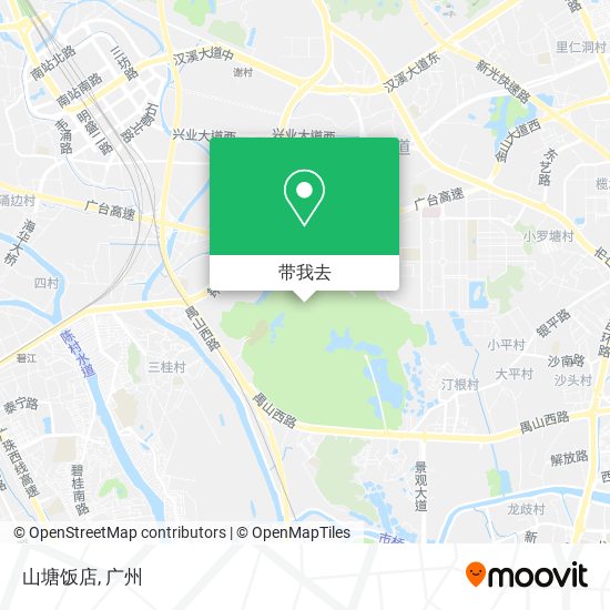 山塘饭店地图