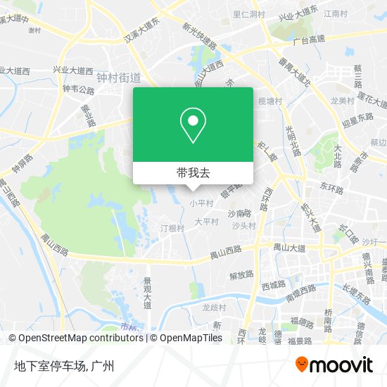 地下室停车场地图
