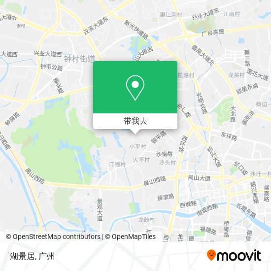 湖景居地图