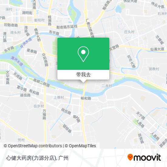 心健大药房(力源分店)地图