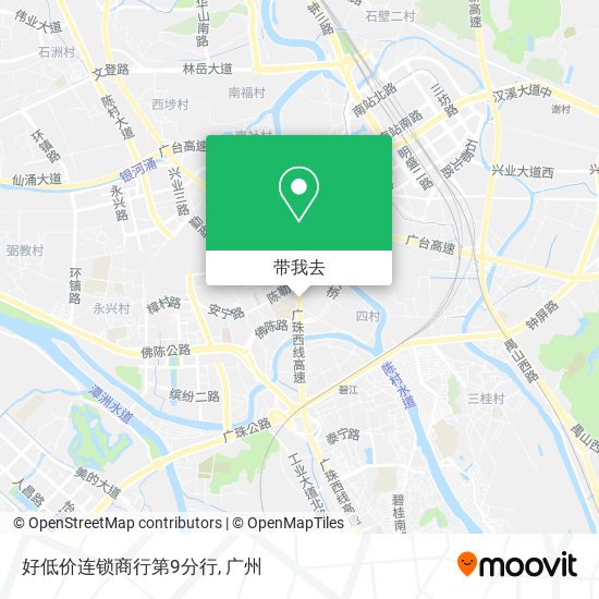 好低价连锁商行第9分行地图
