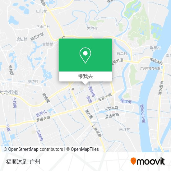 福顺沐足地图