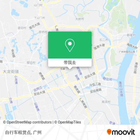 自行车租赁点地图