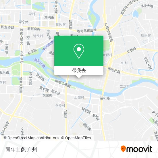 青年士多地图