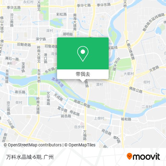 万科水晶城-6期地图