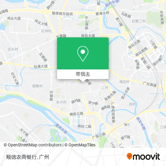 顺德农商银行地图
