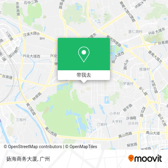 扬海商务大厦地图