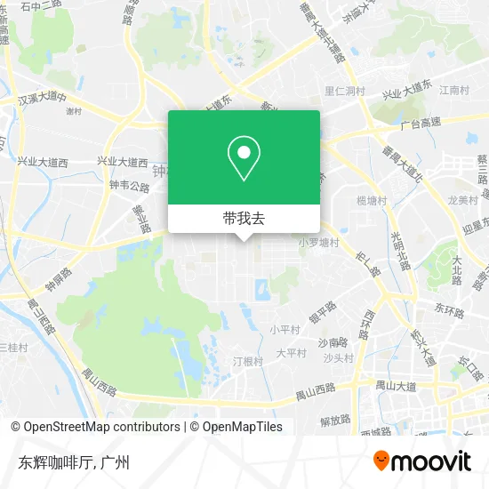 东辉咖啡厅地图