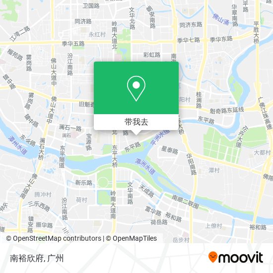 南裕欣府地图