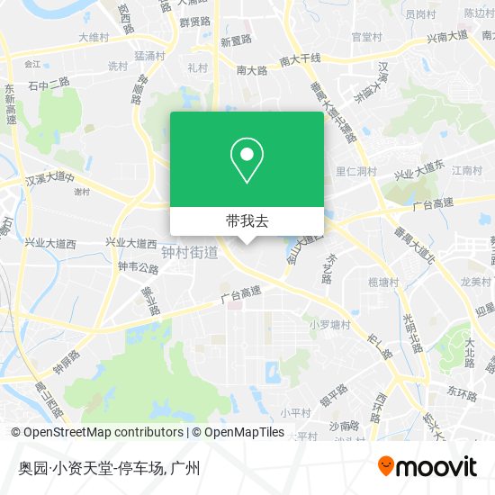 奥园·小资天堂-停车场地图