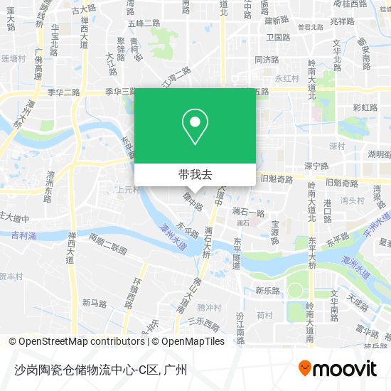 沙岗陶瓷仓储物流中心-C区地图