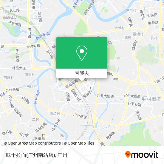 味千拉面(广州南站店)地图