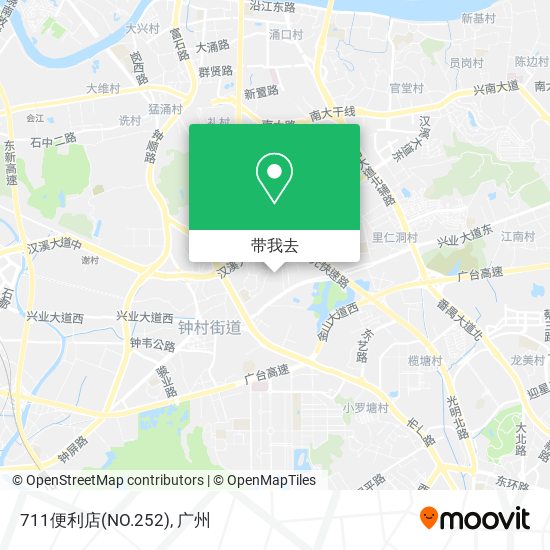711便利店(NO.252)地图