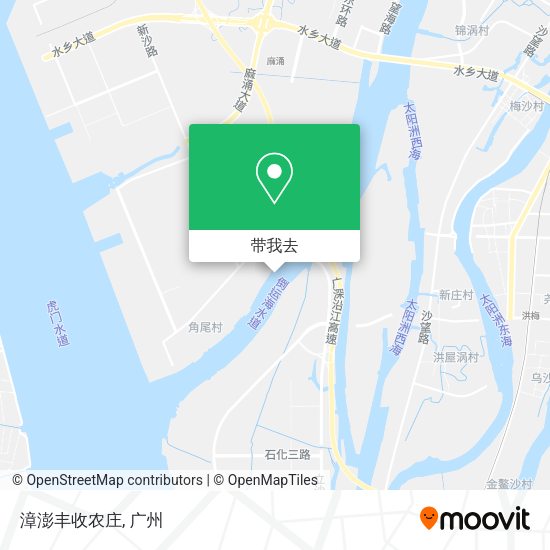 漳澎丰收农庄地图