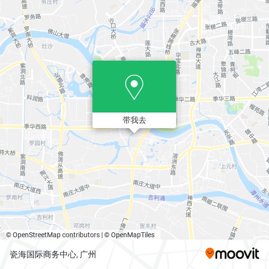 瓷海国际商务中心地图