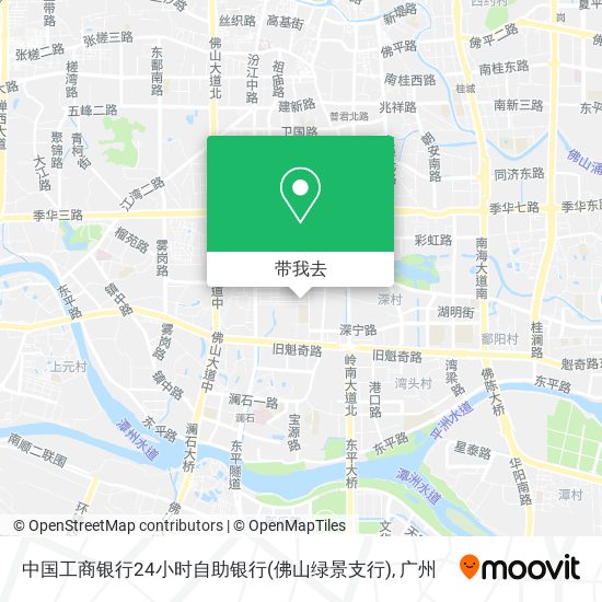 中国工商银行24小时自助银行(佛山绿景支行)地图