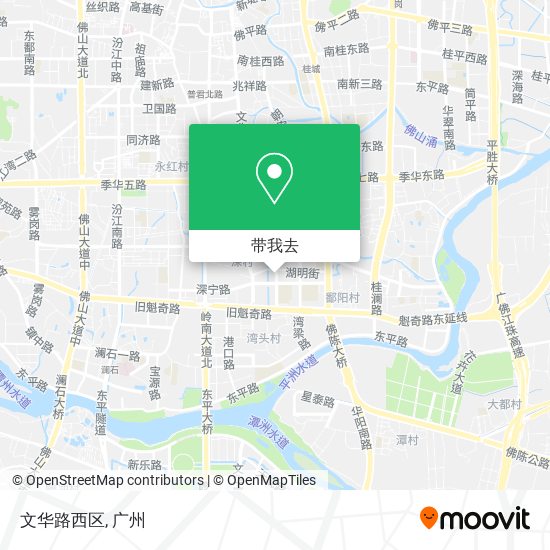 文华路西区地图