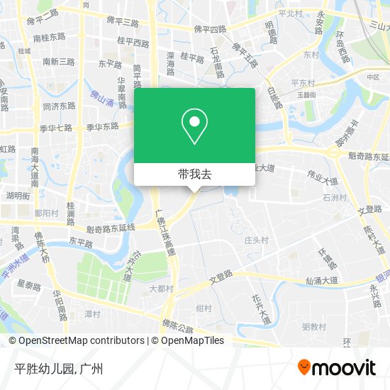 平胜幼儿园地图