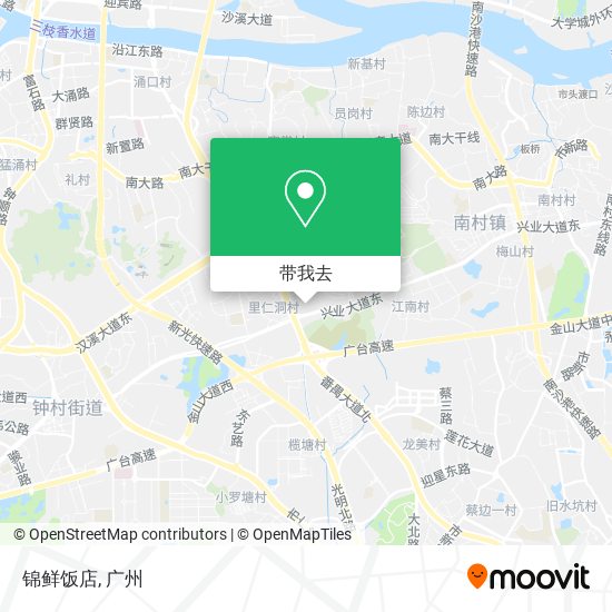 锦鲜饭店地图