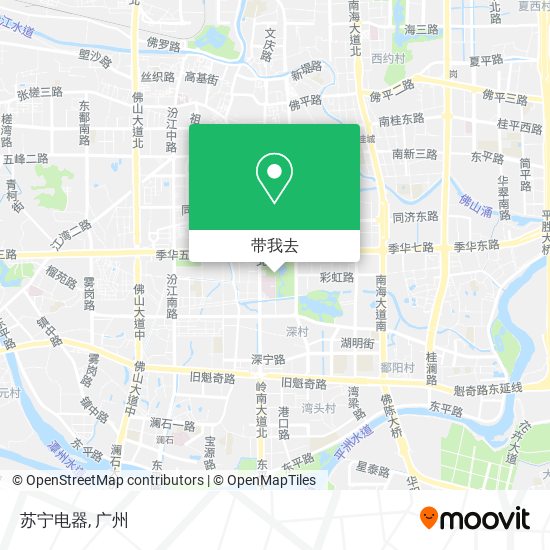 苏宁电器地图