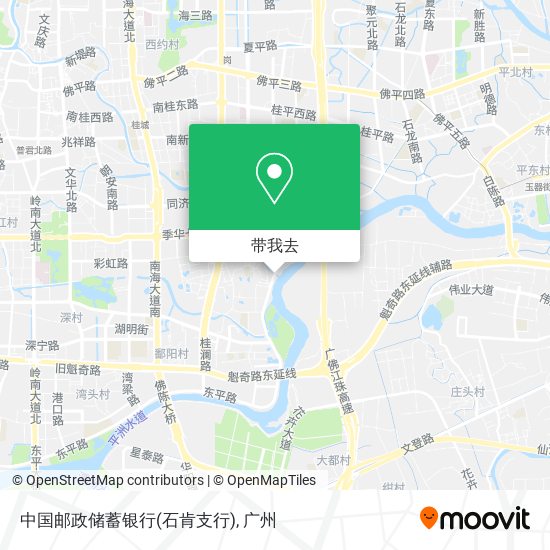 中国邮政储蓄银行(石肯支行)地图