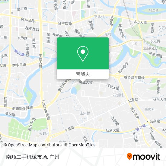南顺二手机械市场地图