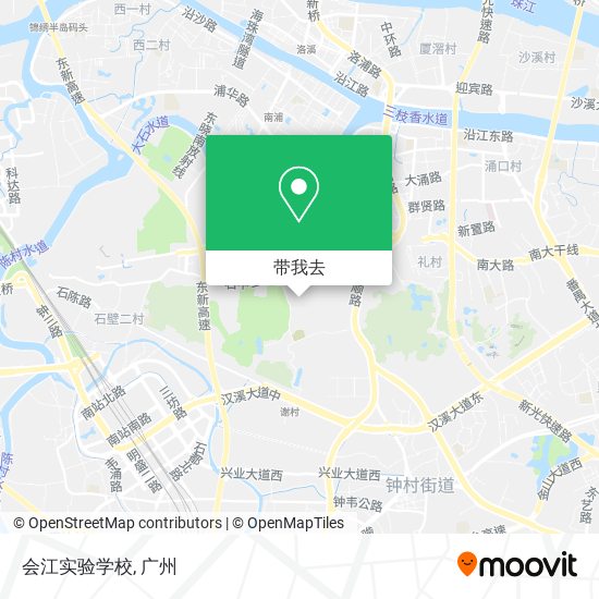 会江实验学校地图
