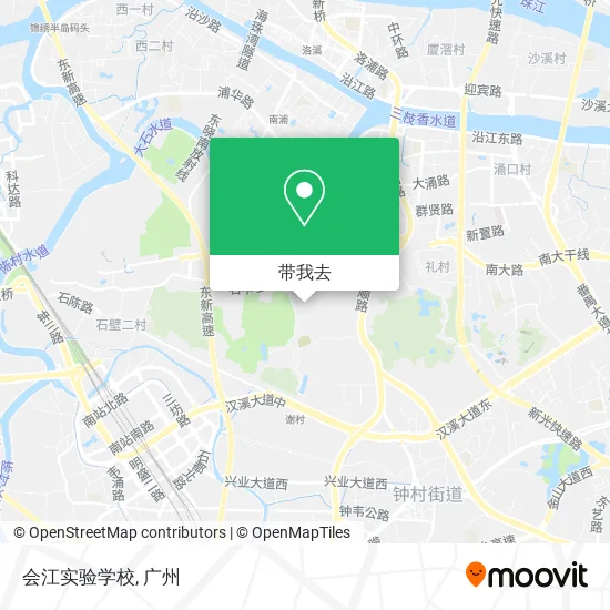 会江实验学校地图