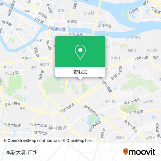 威彩大厦地图
