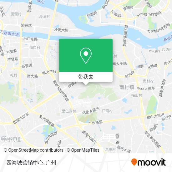 四海城营销中心地图