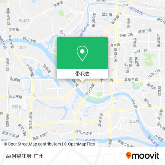 融创望江府地图