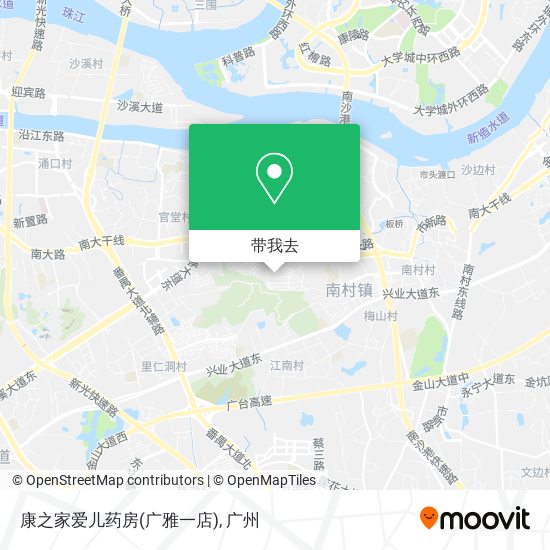 康之家爱儿药房(广雅一店)地图