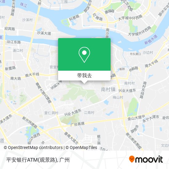 平安银行ATM(观景路)地图