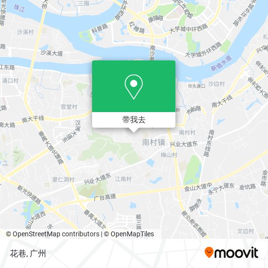花巷地图